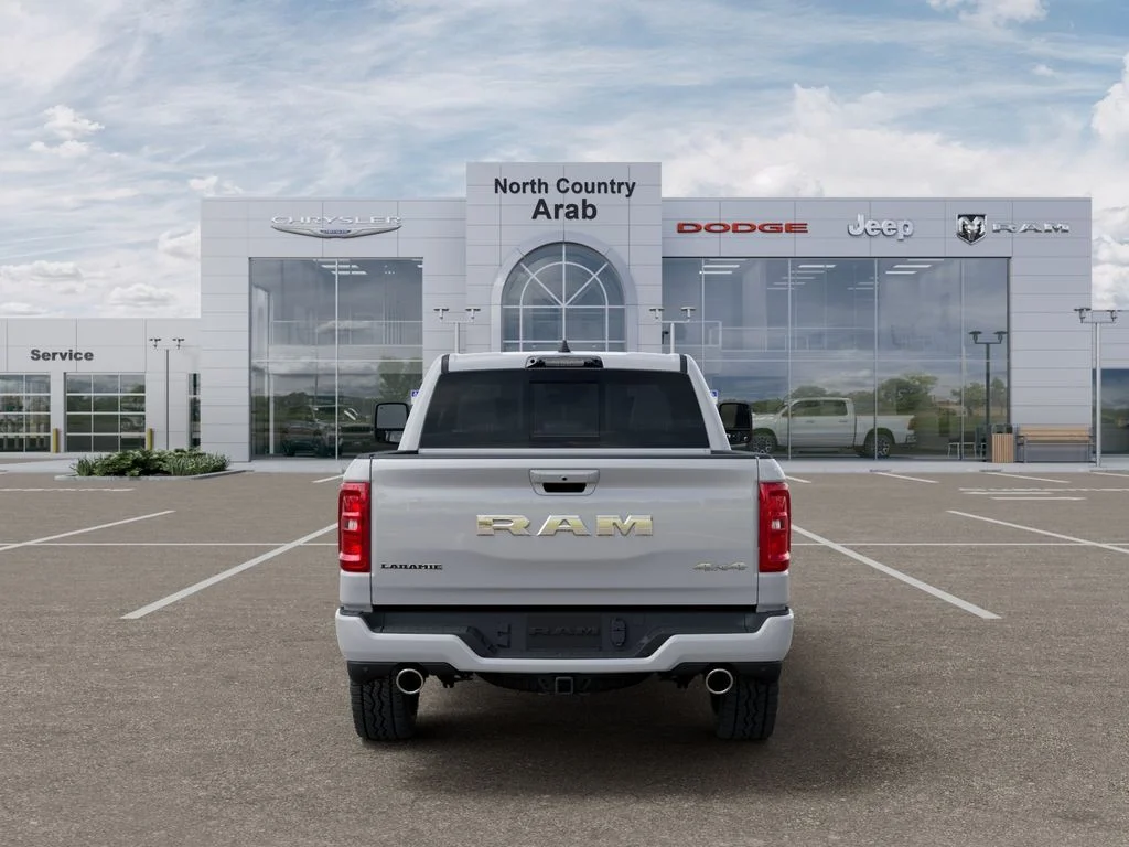 New 2026 Bright White Clear-Coat Exterior Paint RAM Laramie image 7