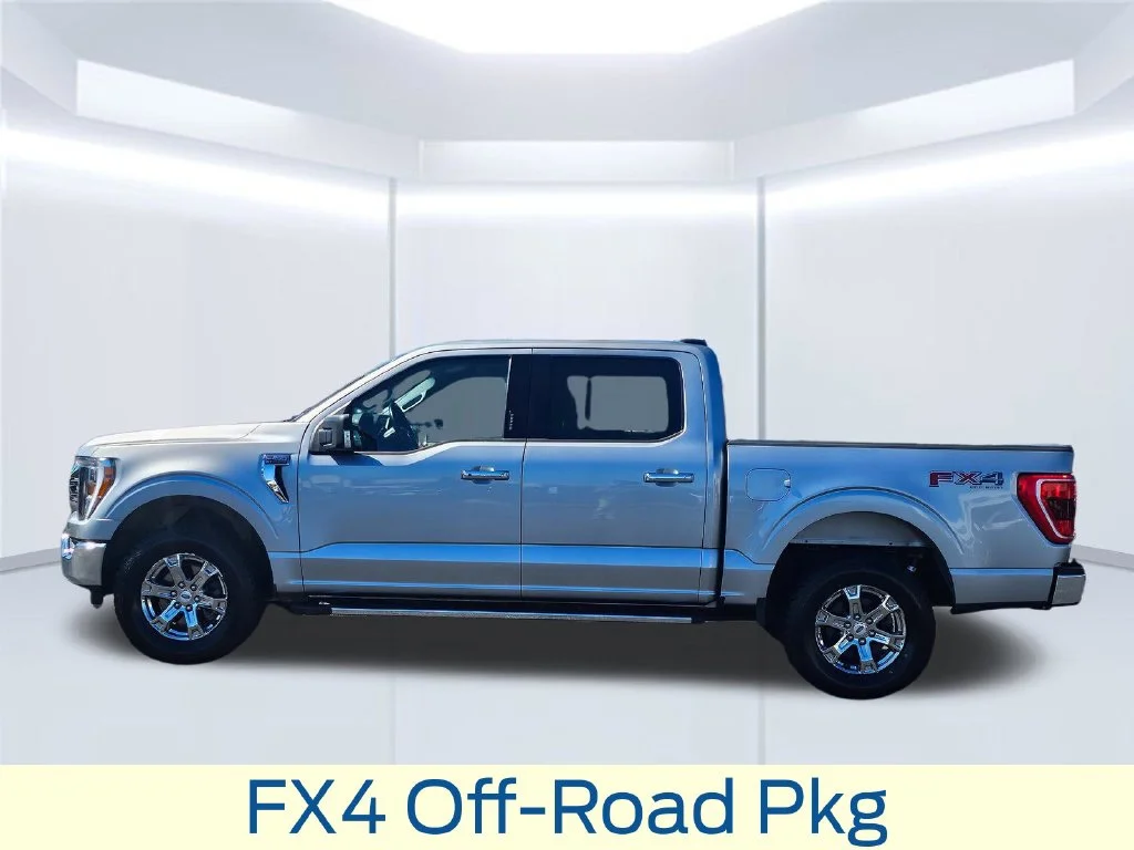 Used 2021 Iconic Silver Metallic Ford XLT image 18