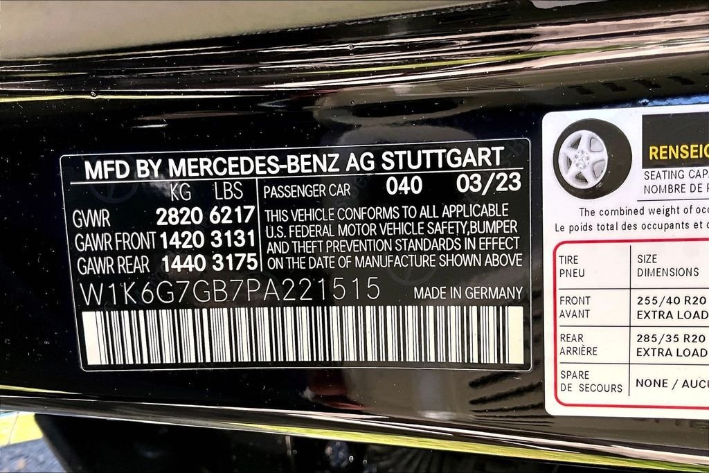 Certified Used 2023 Black Mercedes-Benz S 580 image 35