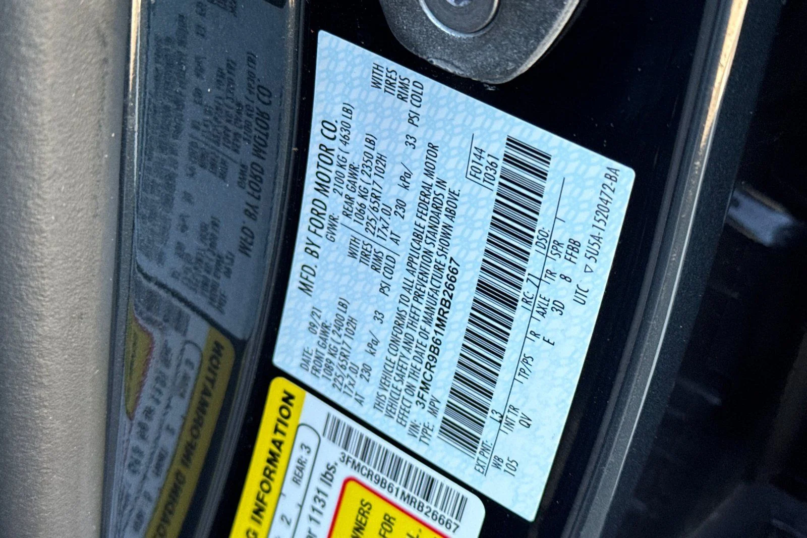Certified Used 2021 Blue Ford Big Bend image 31