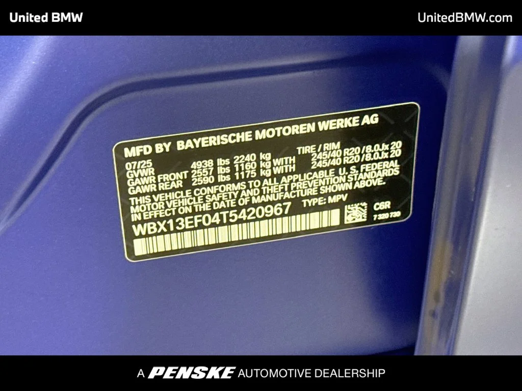 Used 2026 Frozen Portimao Blue II Metallic BMW M35i image 21