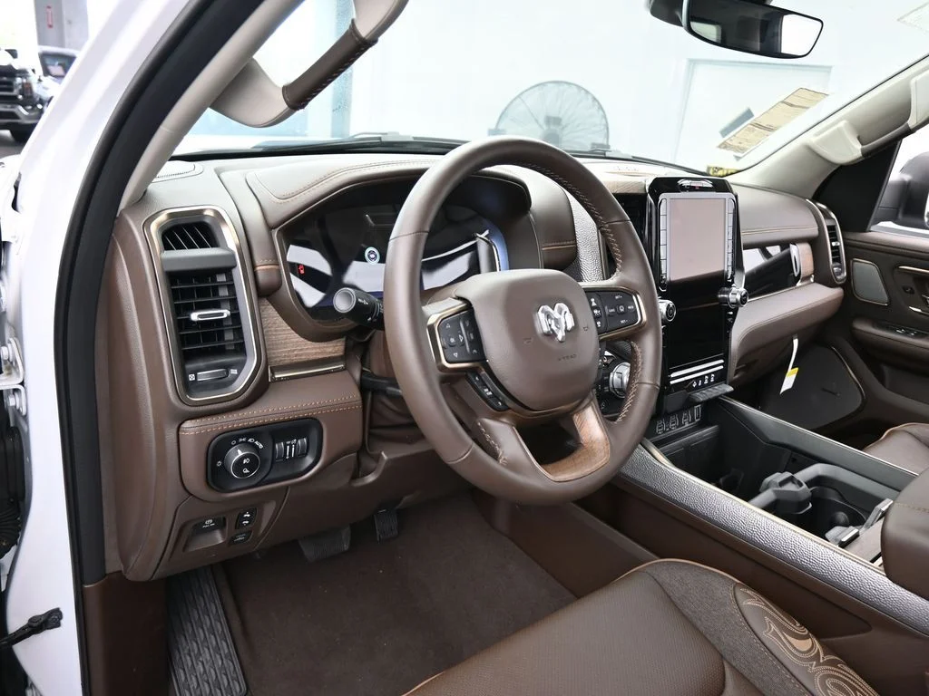 Used 2025 Bright White Clearcoat Ram Limited image 9