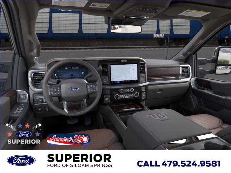 New 2026 Glacier Gray Metallic Tri-Coat Ford F-250® King Ranch® image 9