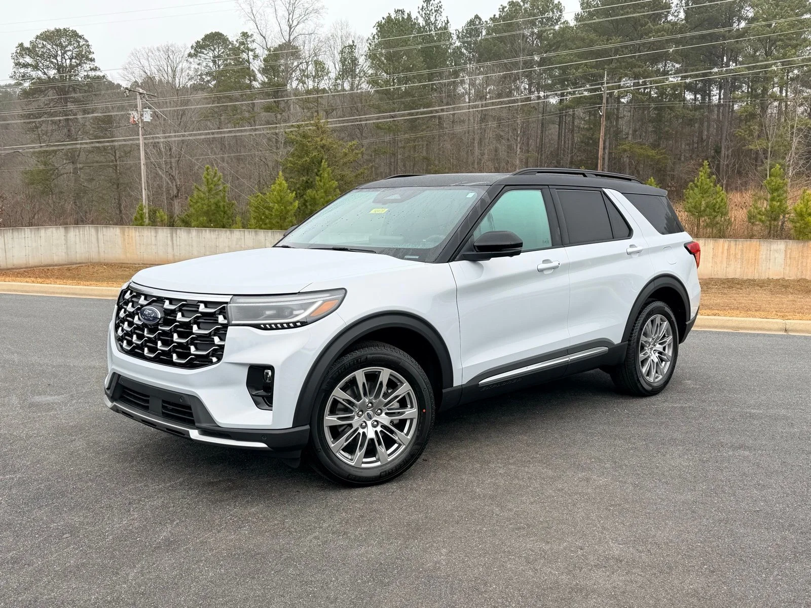 New 2026 White Ford Platinum image 3