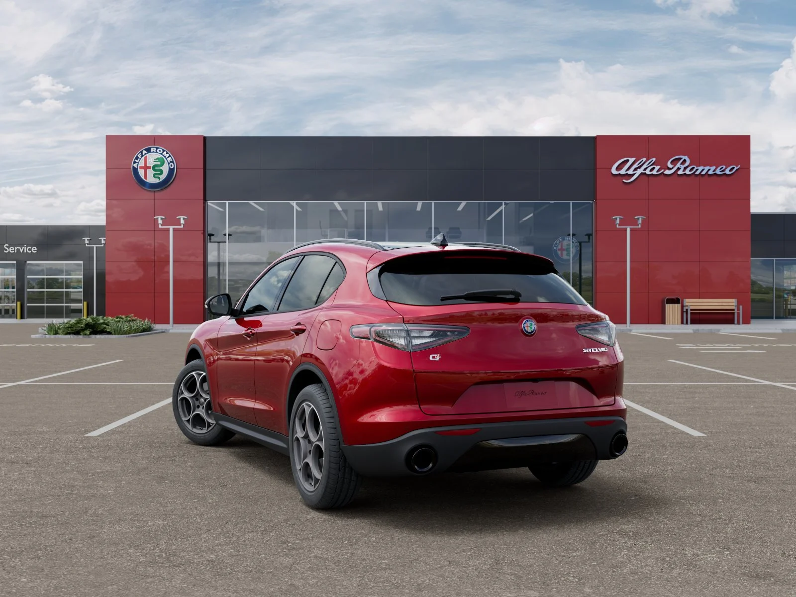 New 2025 Red Alfa Romeo Base image 30
