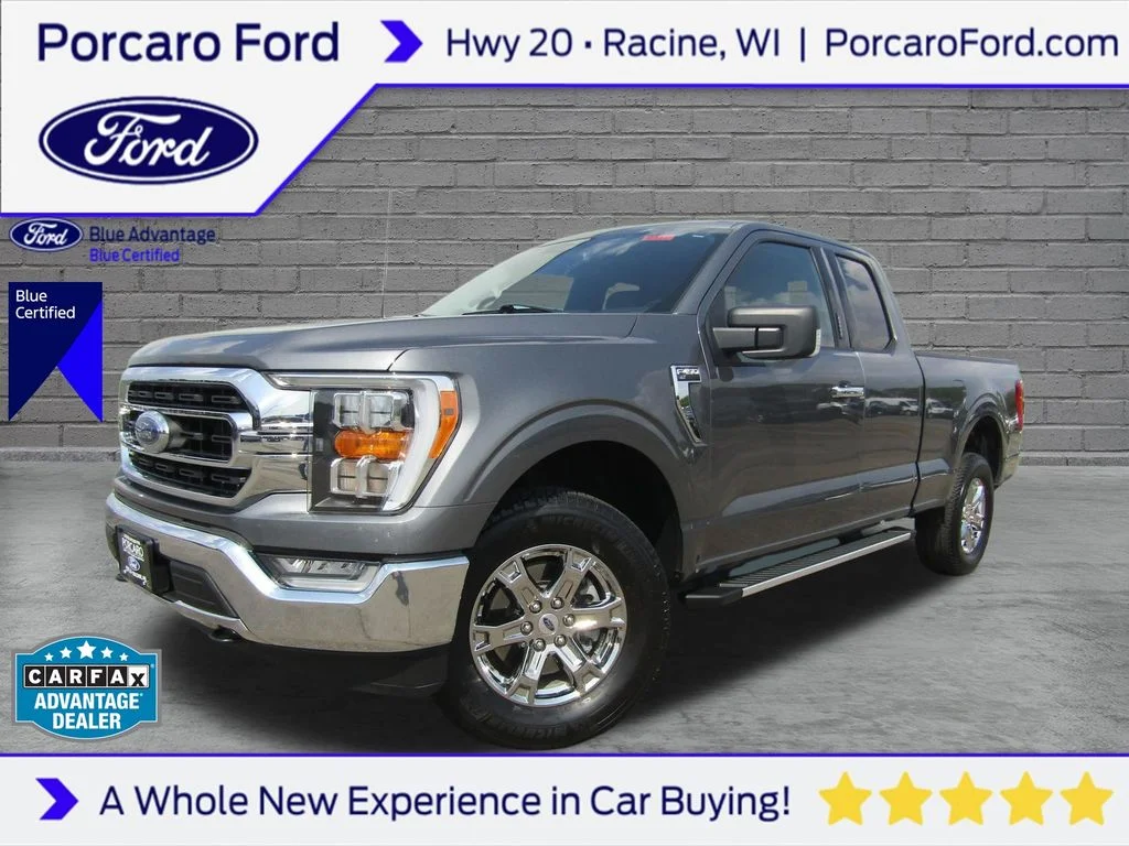 Certified Used 2023 Carbonized Gray Metallic Ford XLT image 1