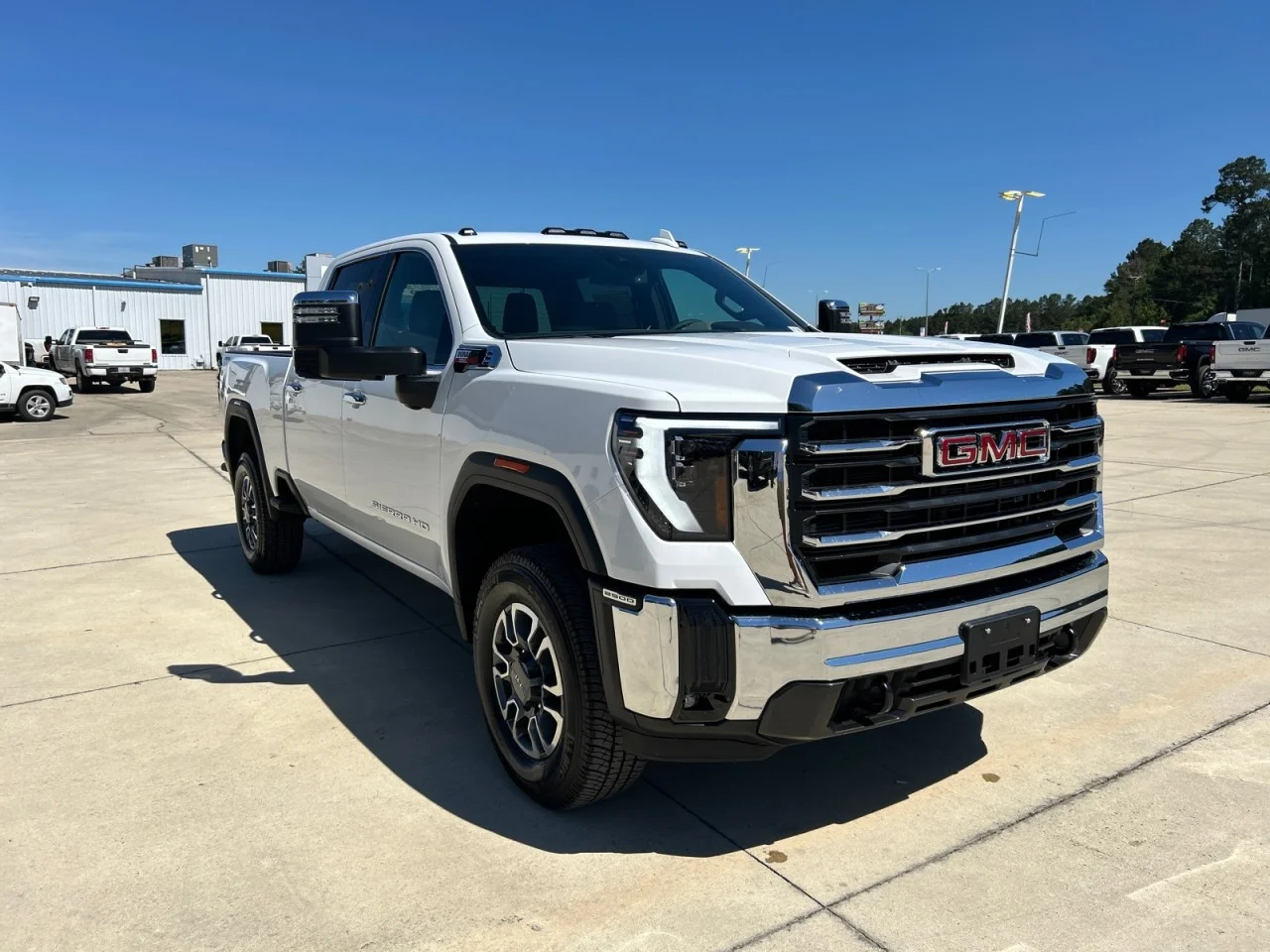 New 2026 Summit White GMC SLT image 2