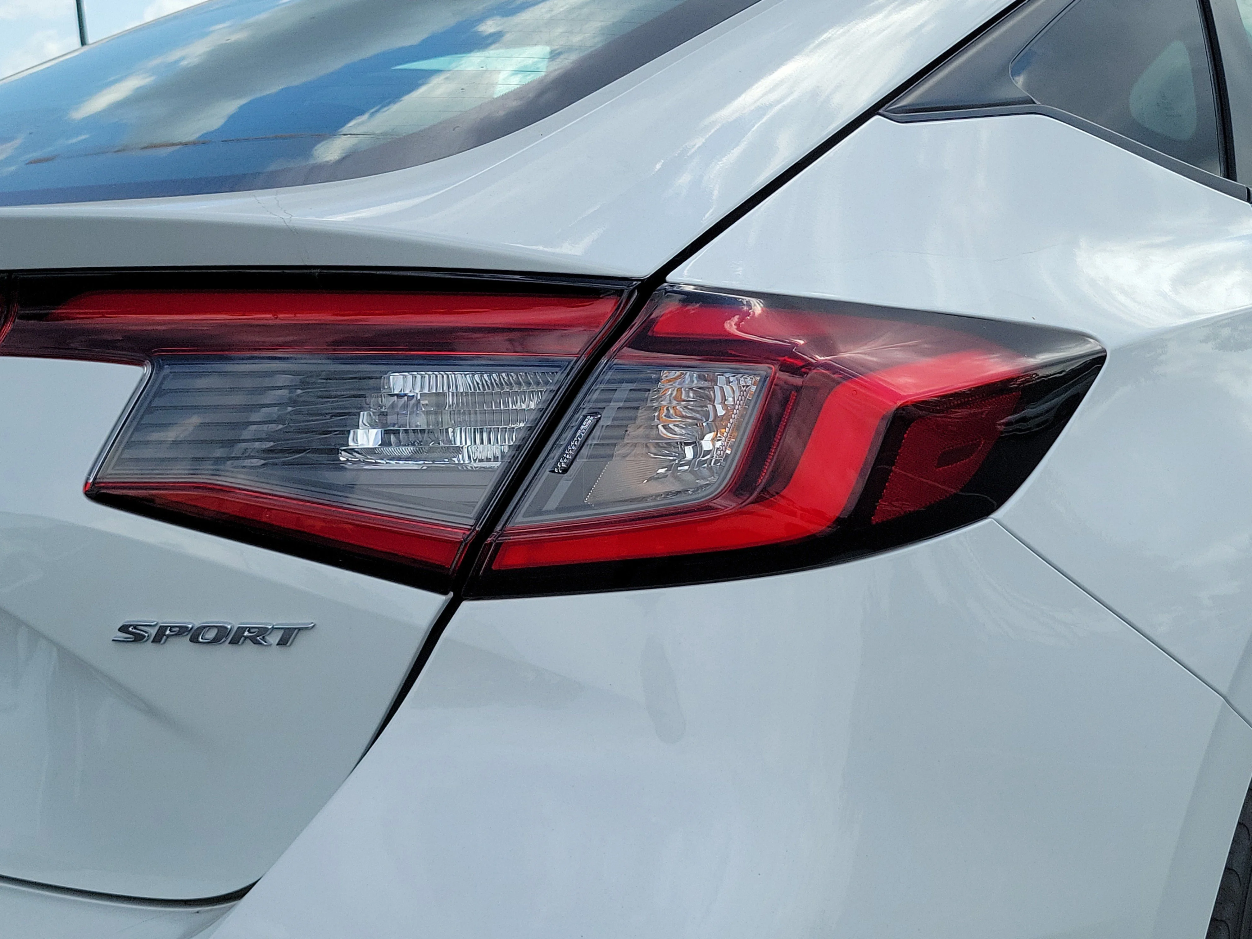 New 2026 Platinum White Pearl Honda Sport image 7