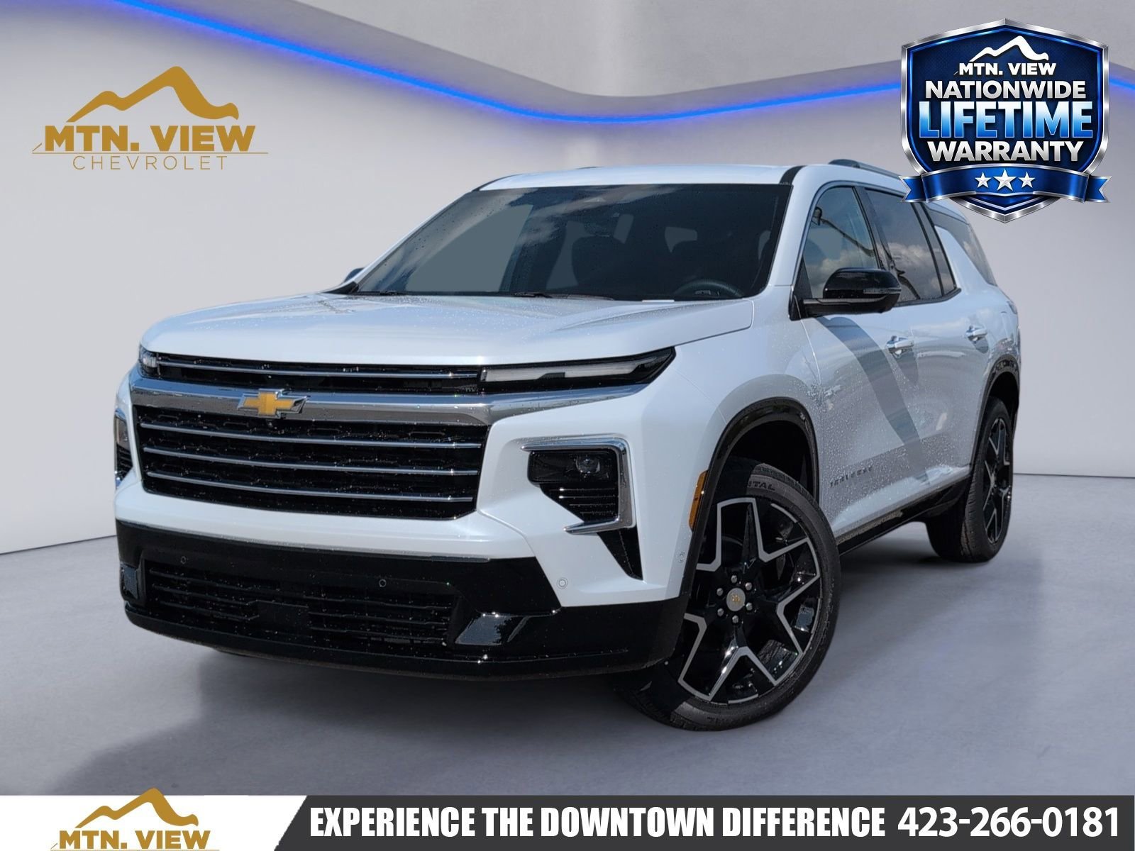 Polar White Tricoat 2026 Chevrolet Traverse High Country 4WD SUV / Crossover Four-Wheel Drive