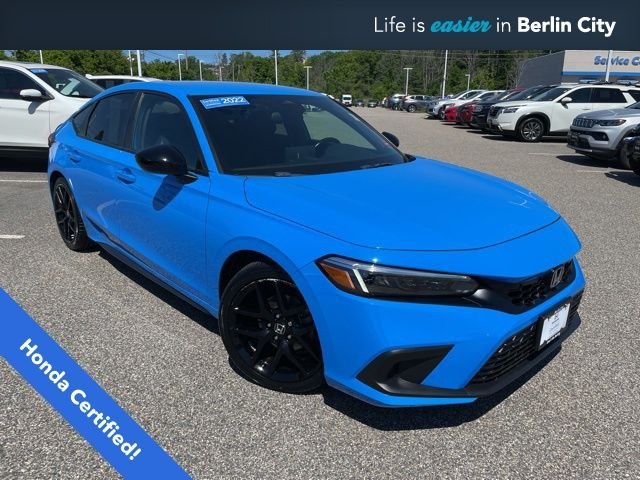 Certified Used 2022 Boost Blue Pearl Honda SPORT image 1
