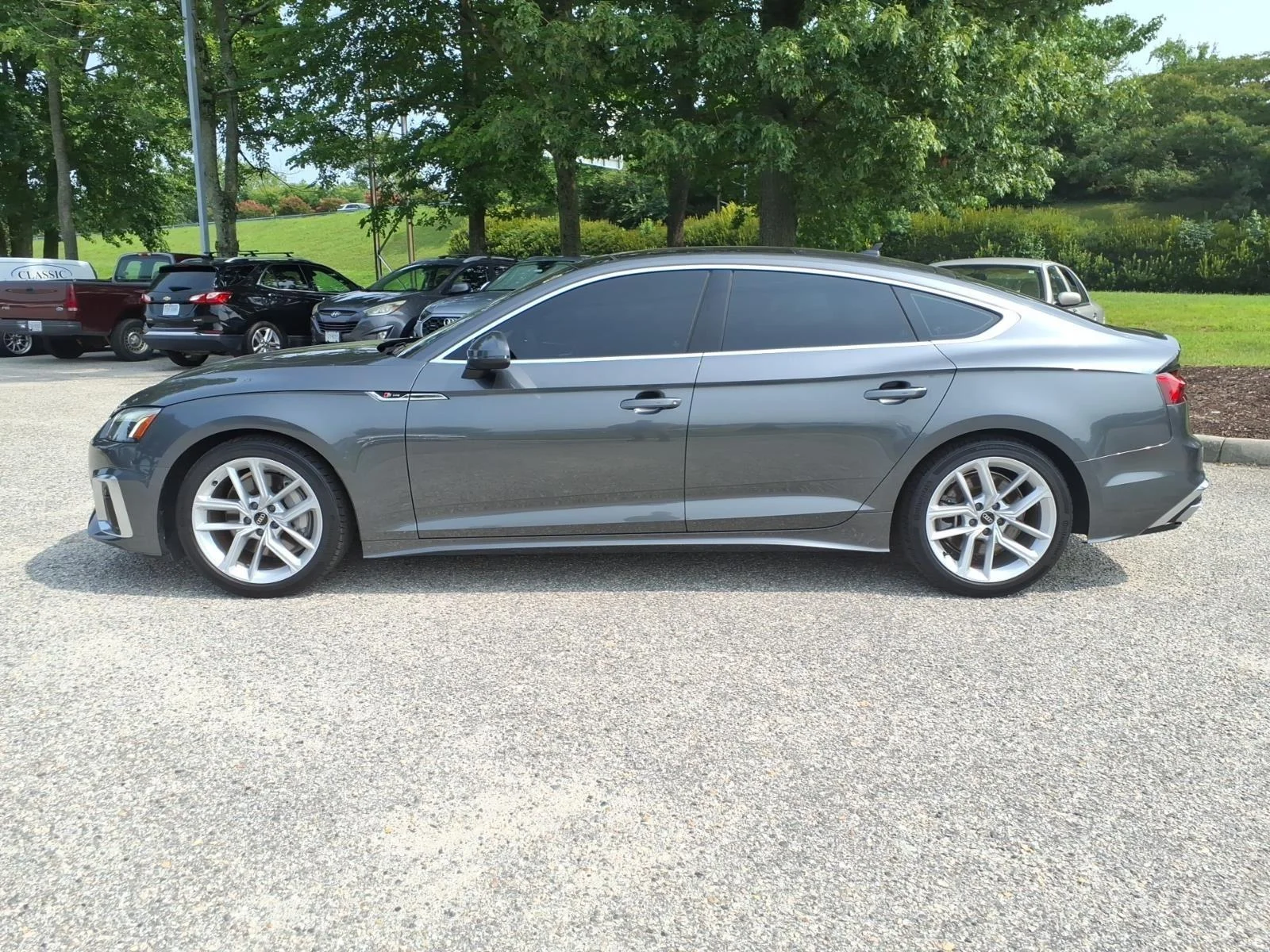 Certified Used 2023 Daytona Gray Pearl Effect Audi S line Premium image 9