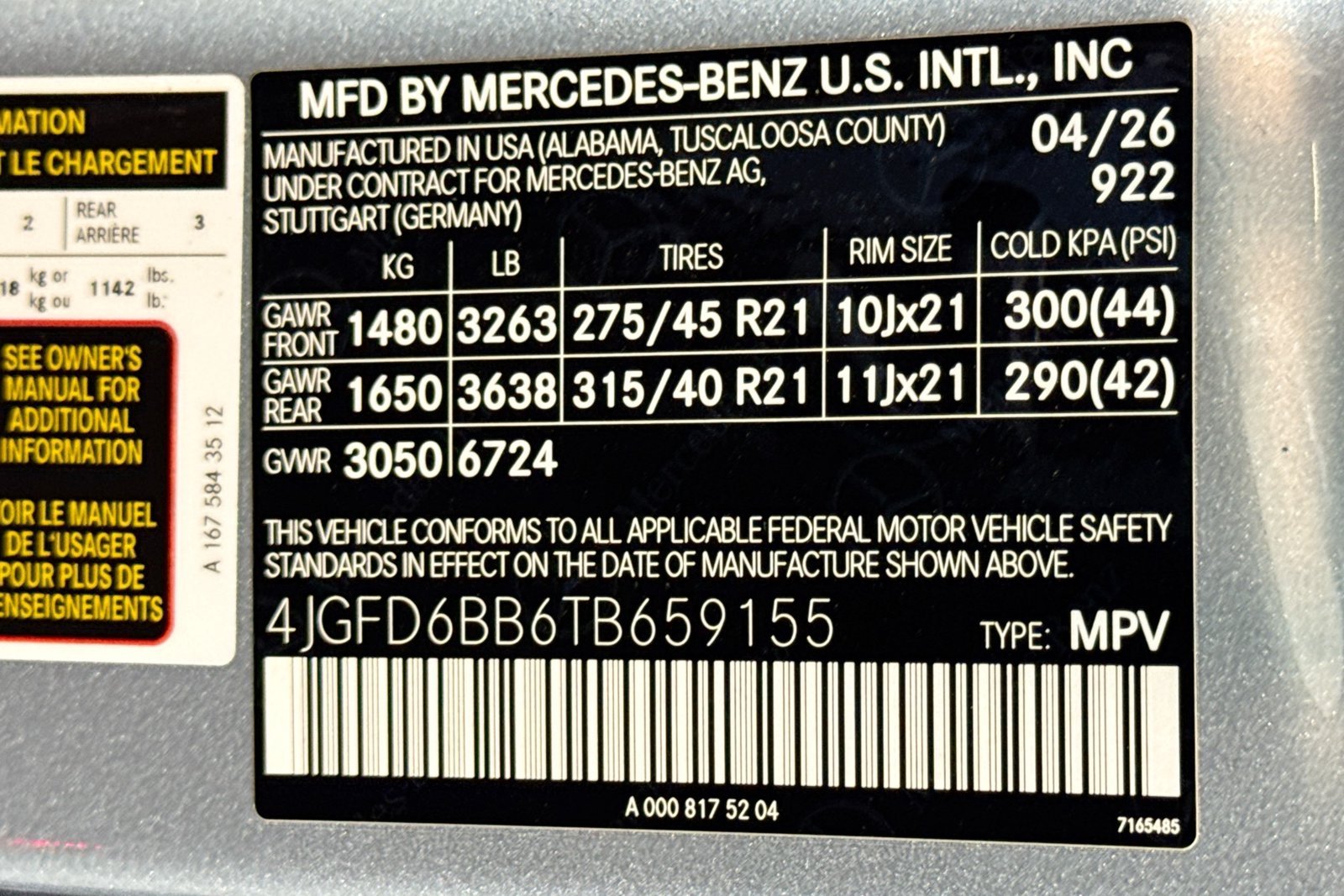 New 2026 Cirrus Silver Metallic Mercedes-Benz AMG® GLE 53 image 30