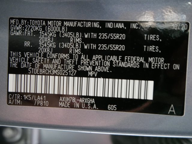 Used 2021 Moon Dust Toyota Hybrid Platinum image 35