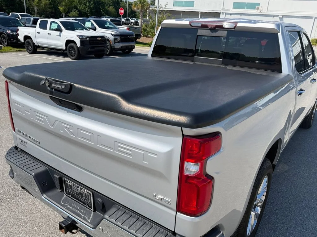 Used 2021 SILVER ICE METALLIC Chevrolet LTZ image 29