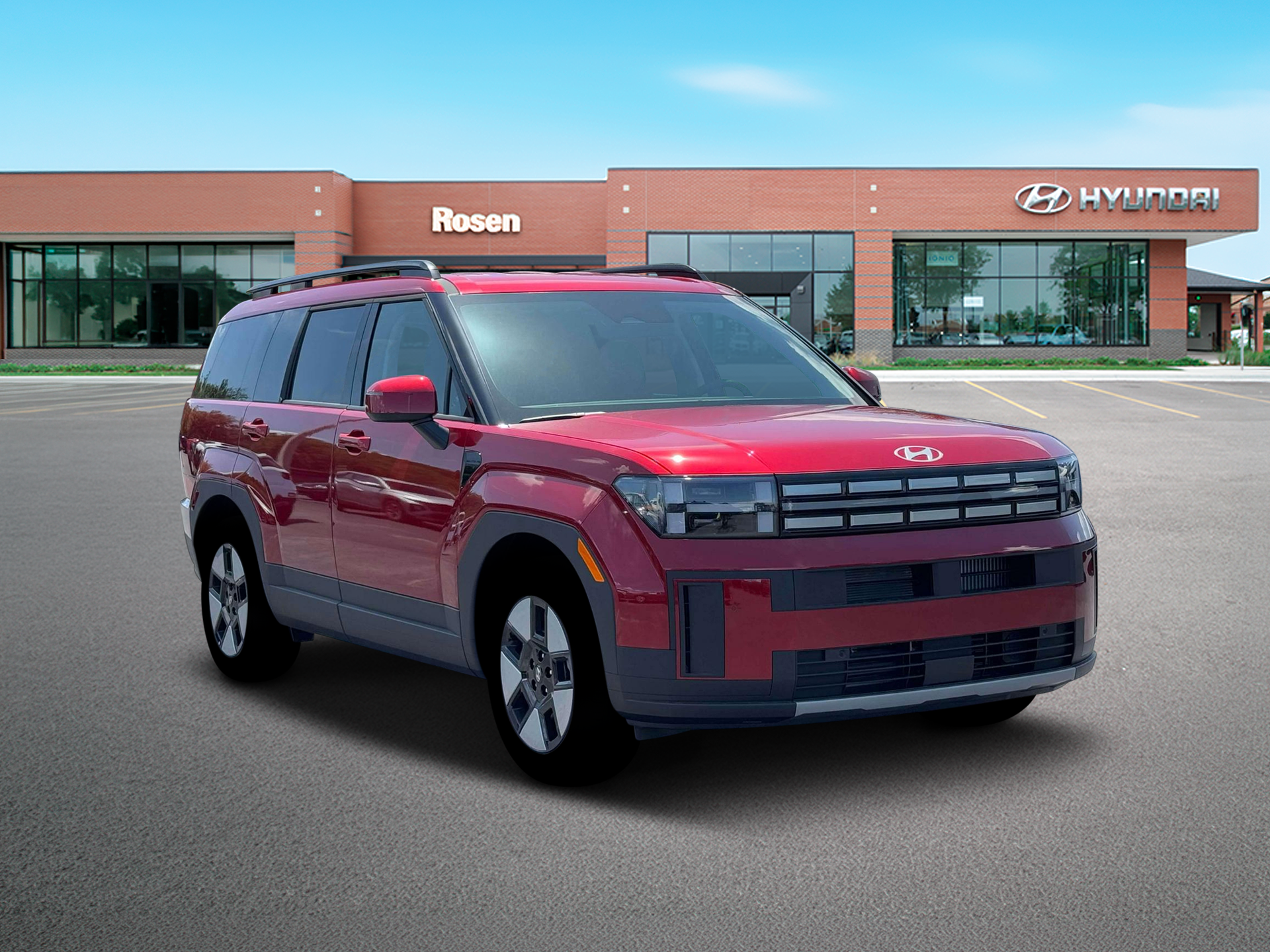 New 2026 Red Hyundai SEL image 11