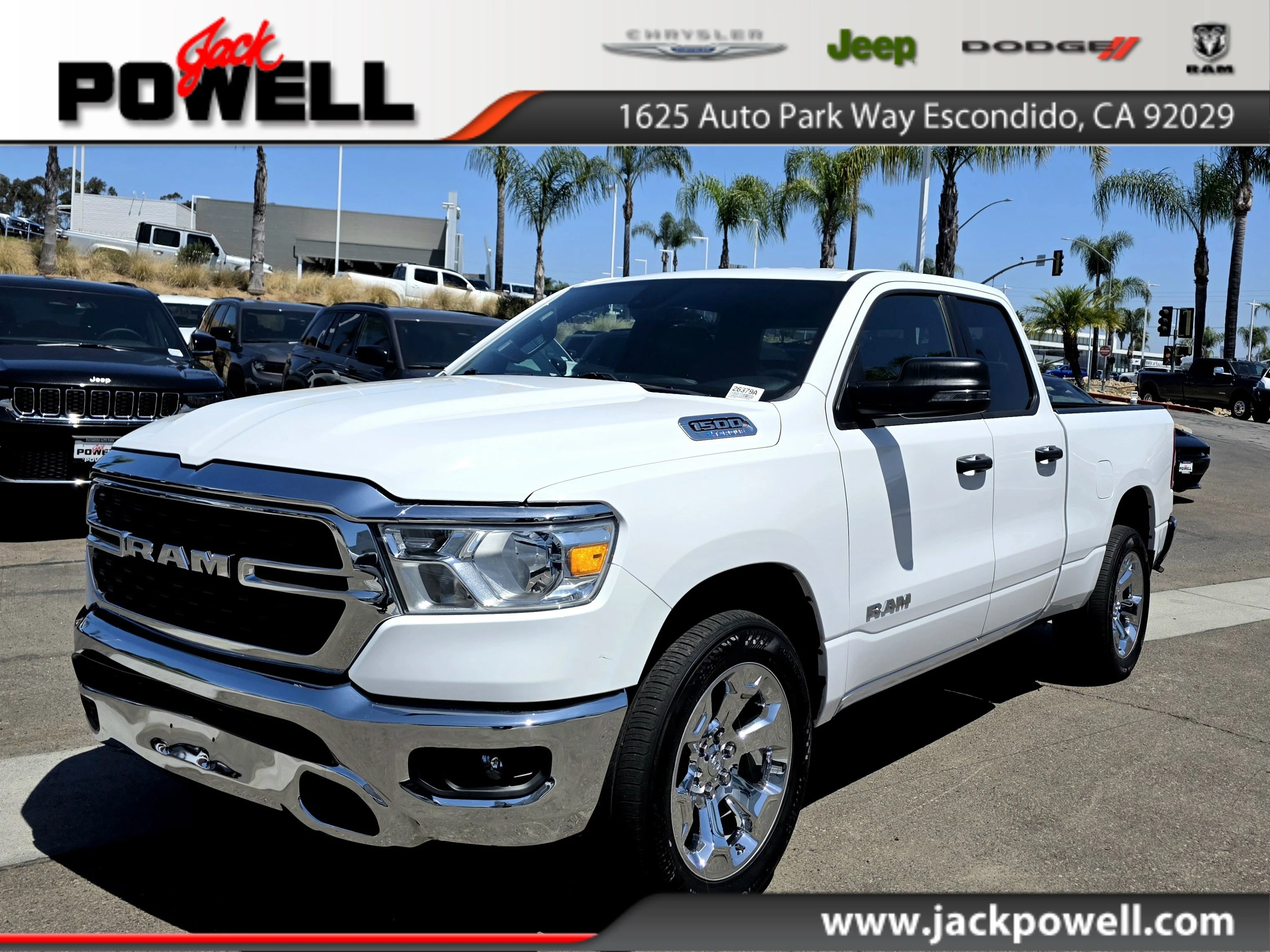 Certified Used 2024 Bright White Clearcoat Ram Big Horn/Lone Star image 1