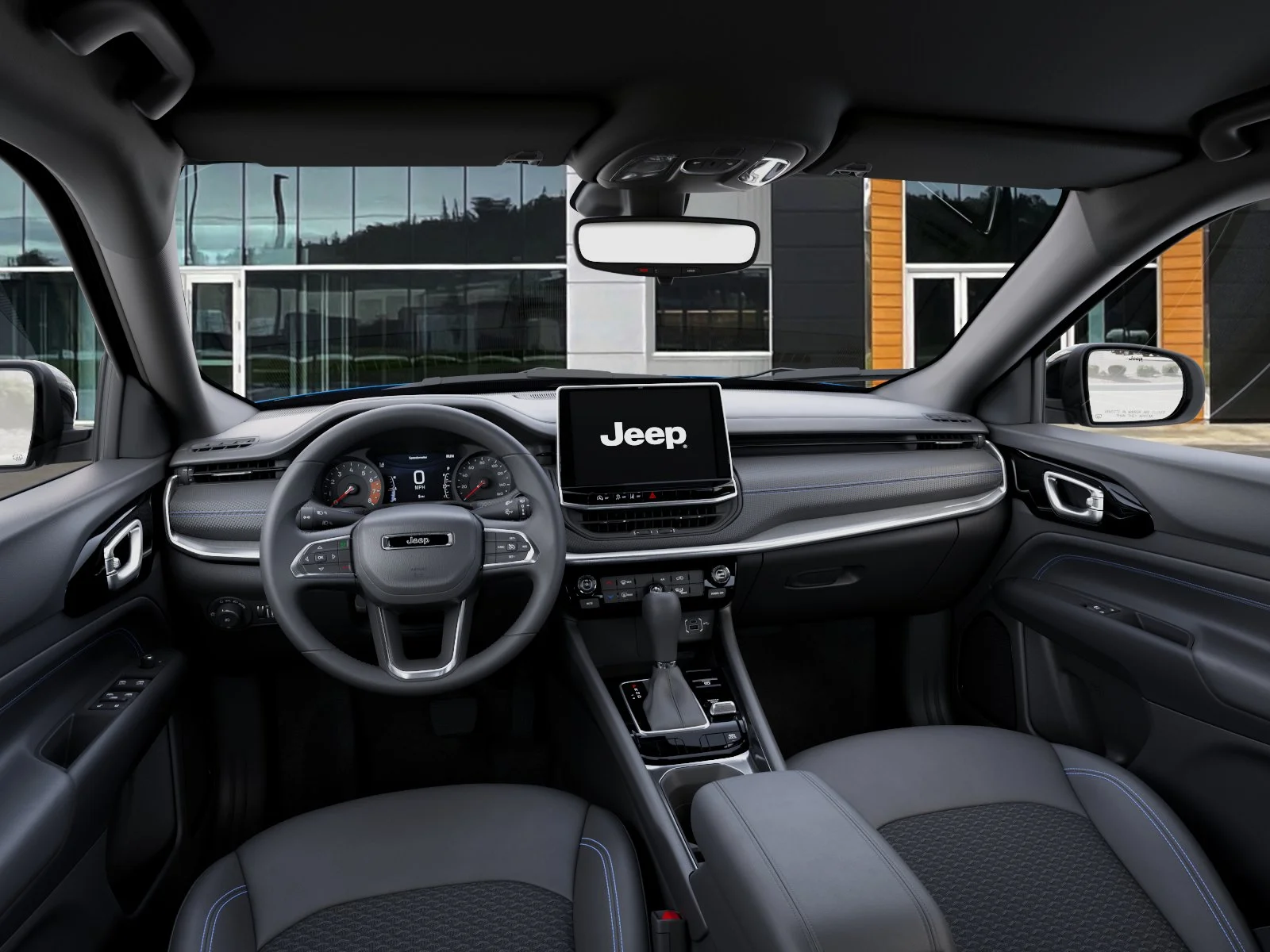 New 2026 Hydro Blue Pearl-Coat Exterior Paint Jeep Latitude image 42