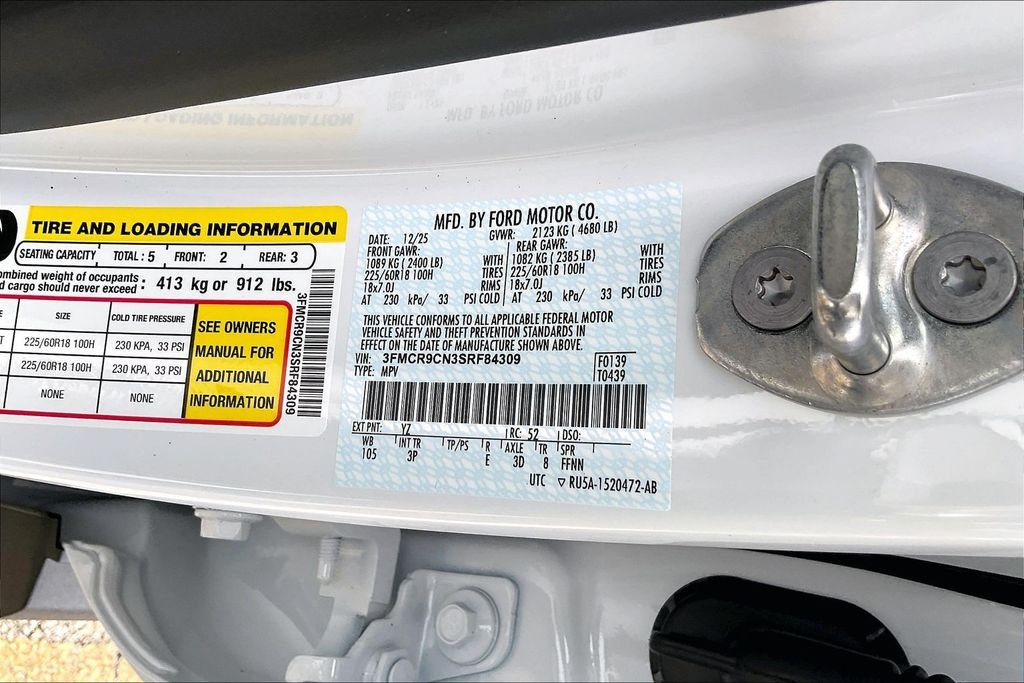 New 2025 Ford Bronco Sport Outer Banks 4D Sport Utility