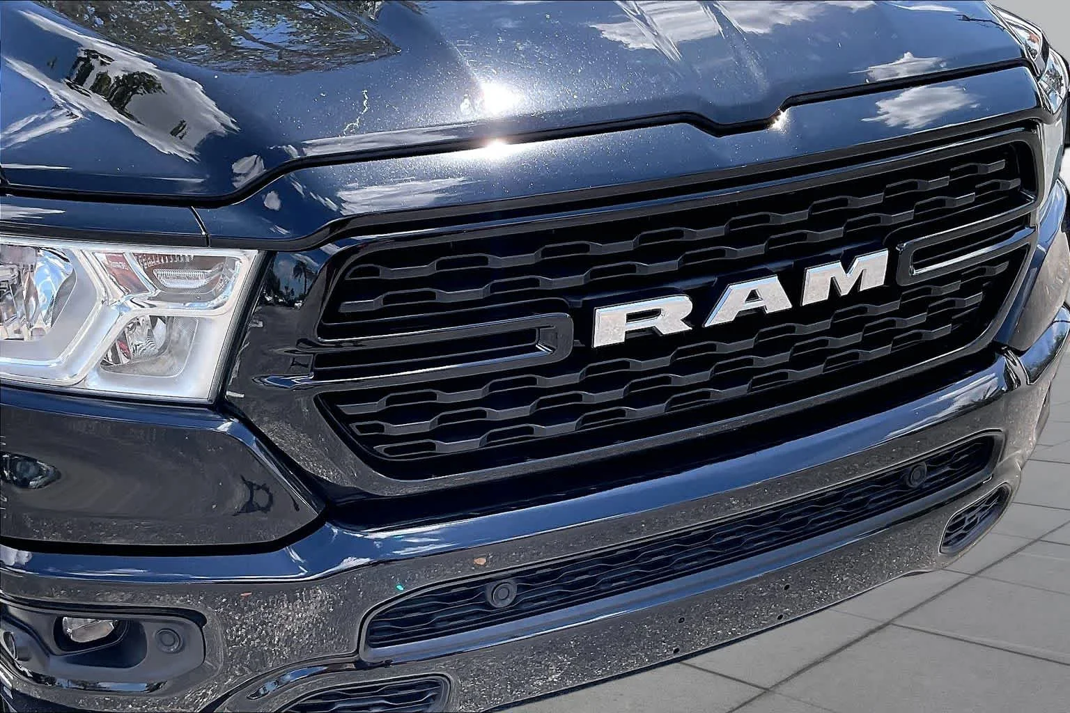 Used 2022 Diamond Black Crystal Pearlcoat Ram Big Horn image 29
