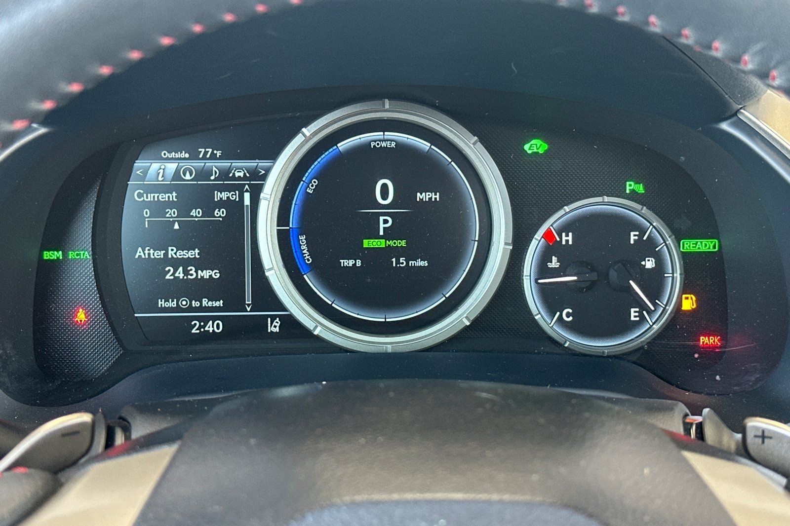 Used 2019 Atomic Silver Lexus RX 450h F SPORT image 24