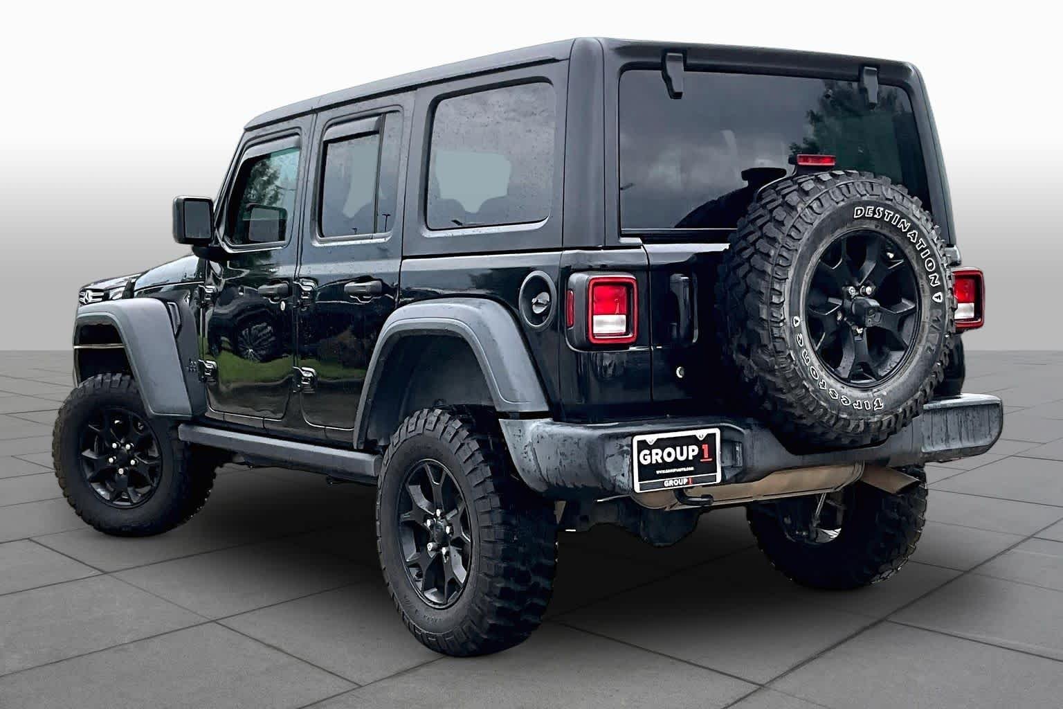 Used 2020 Black Clearcoat Jeep Willys image 10