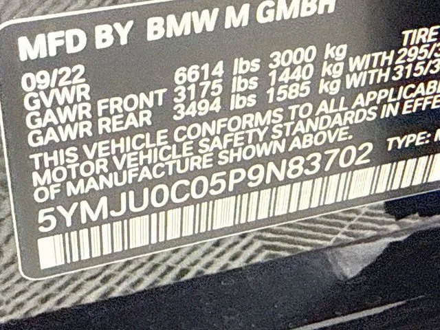 Used 2023 Black BMW Base image 34