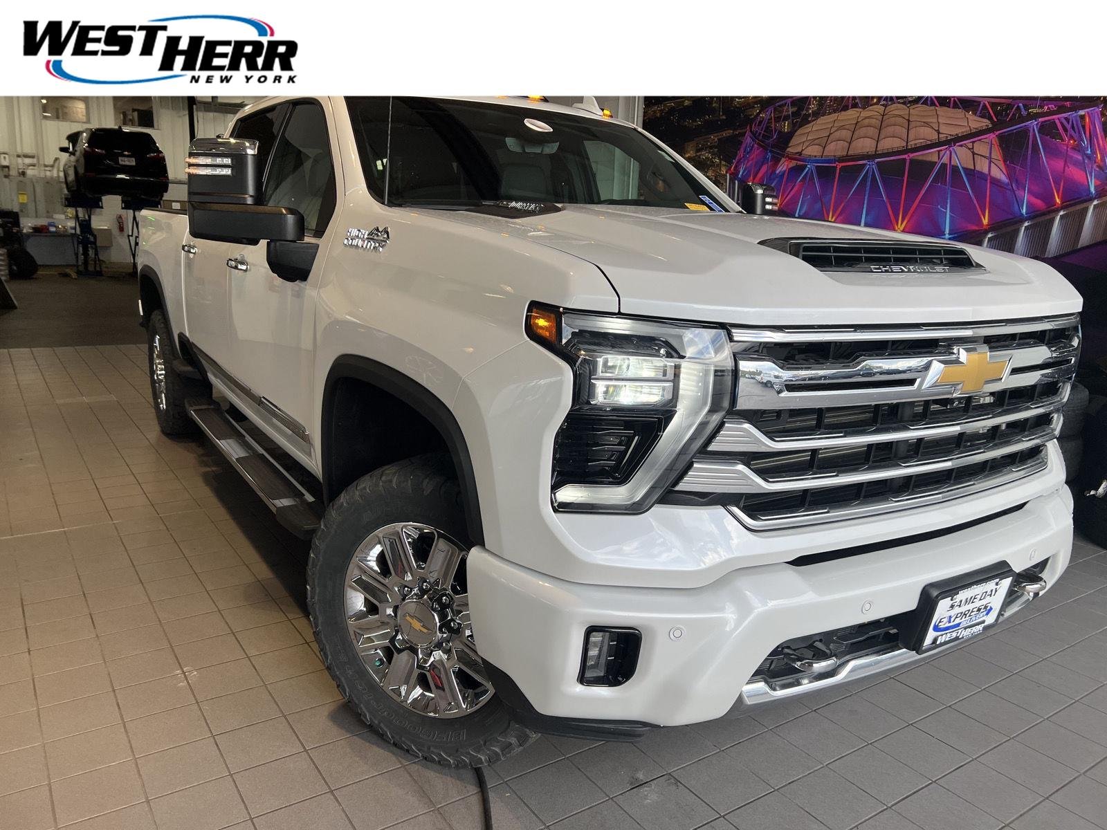 Used 2024 Iridescent Pearl Tricoat Chevrolet High Country image 1
