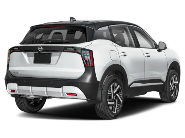 New 2026 Aspen White TriCoat / Super Black Two-tone Nissan SV image 2