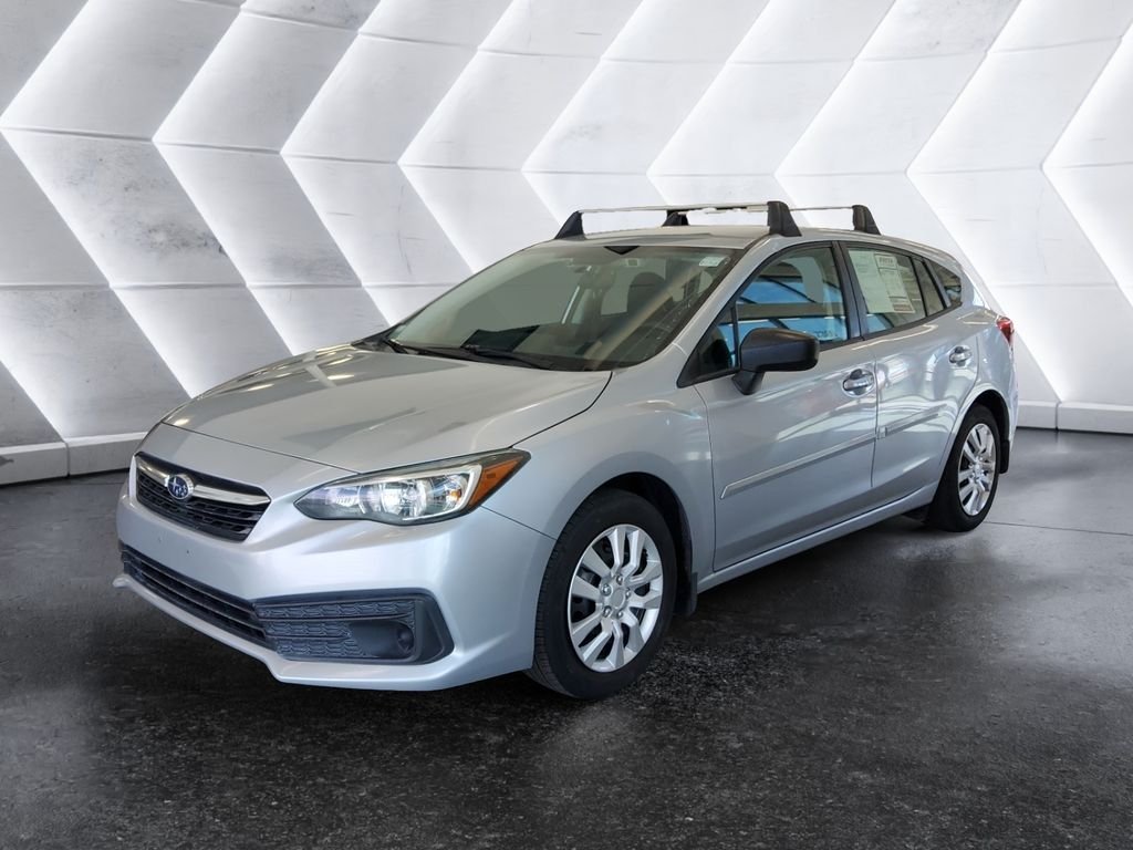 Used 2021 Silver Subaru Base image 3