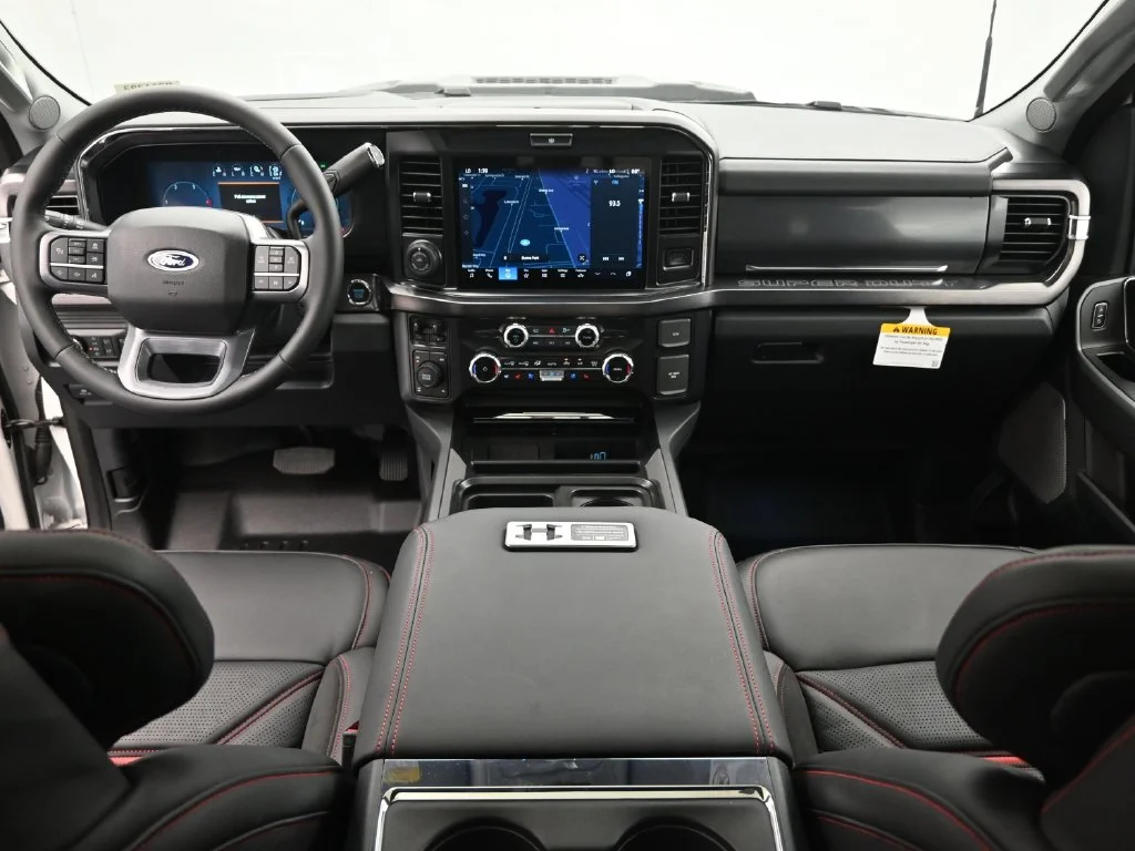 New 2026 Star White Metallic Tri-Coat Ford Lariat image 23