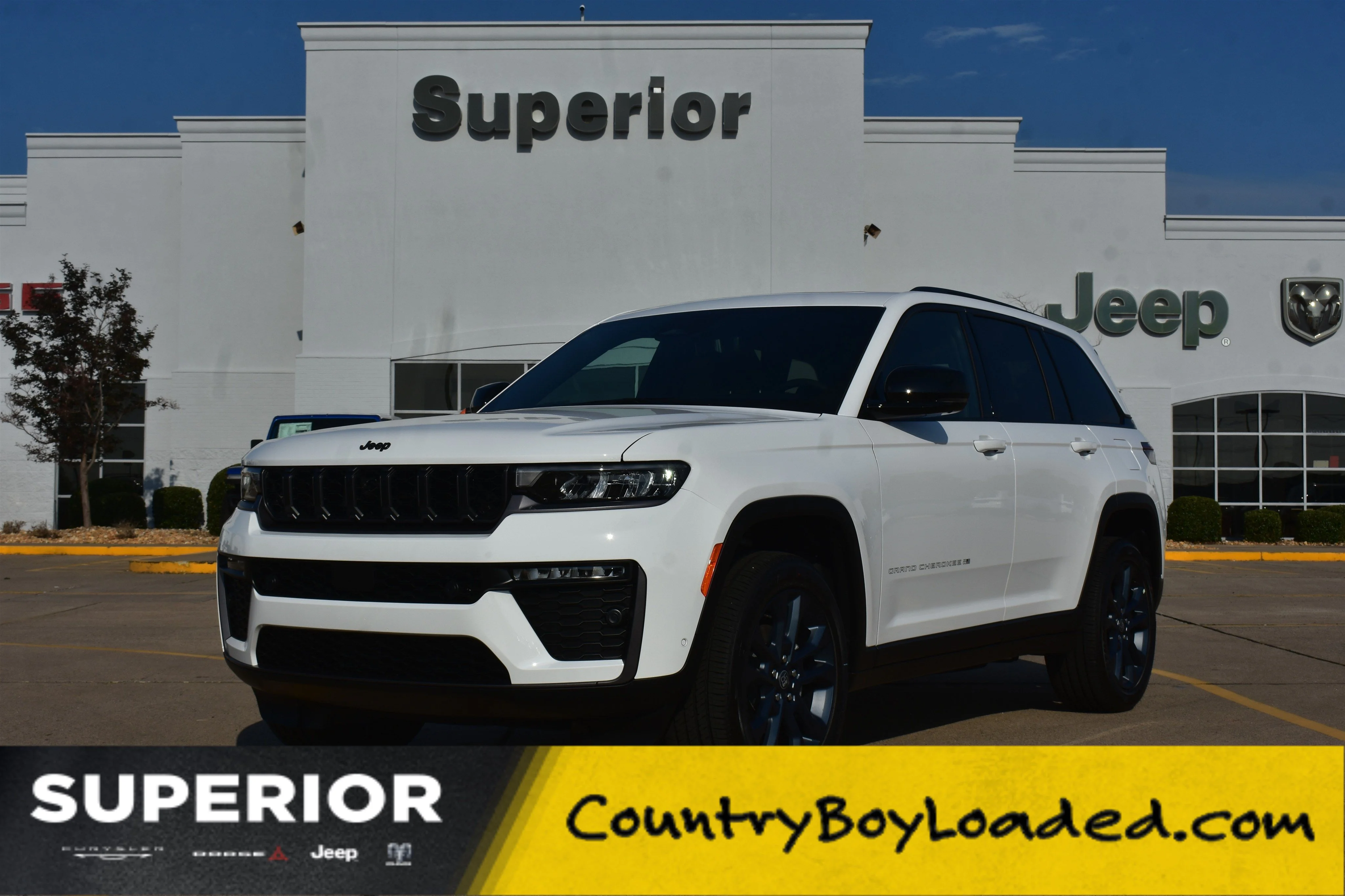 New 2026 Bright White Clearcoat Jeep 85th Anniversary Edition image 1