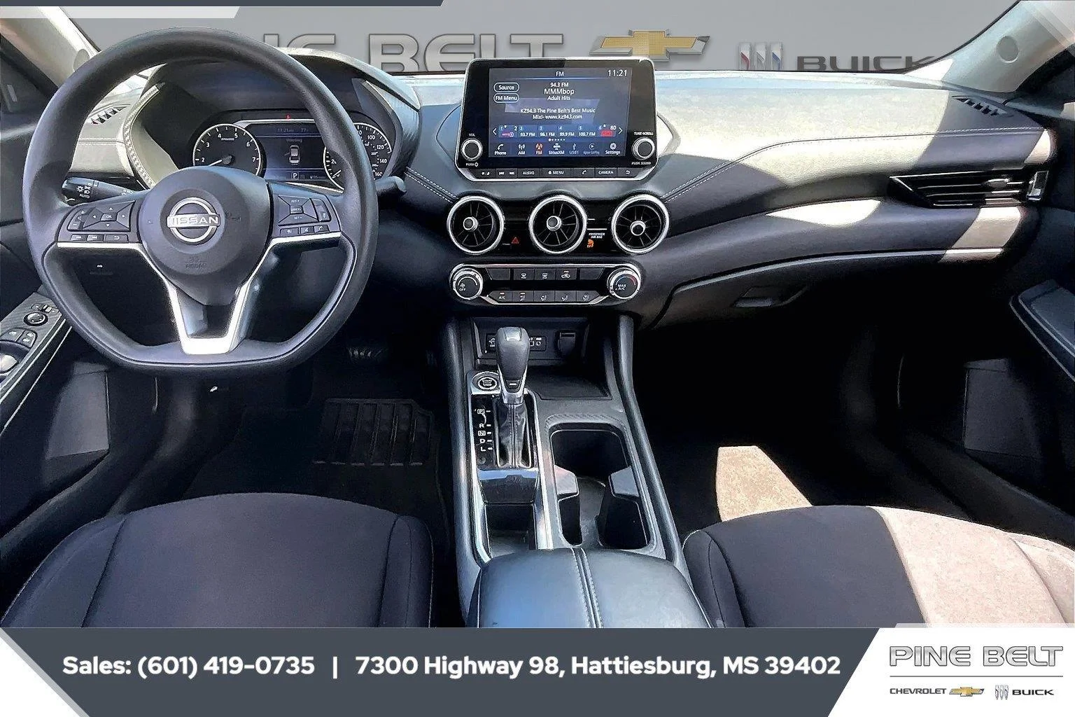 Used 2024 Electric Blue Metallic Nissan SV image 13