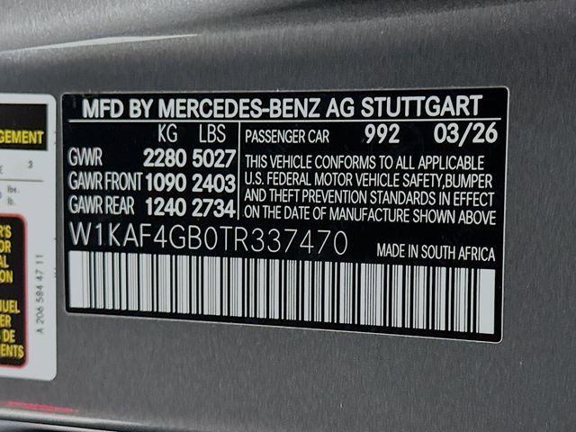 New 2026 Selenite Grey Metallic Mercedes-Benz C 300 image 62