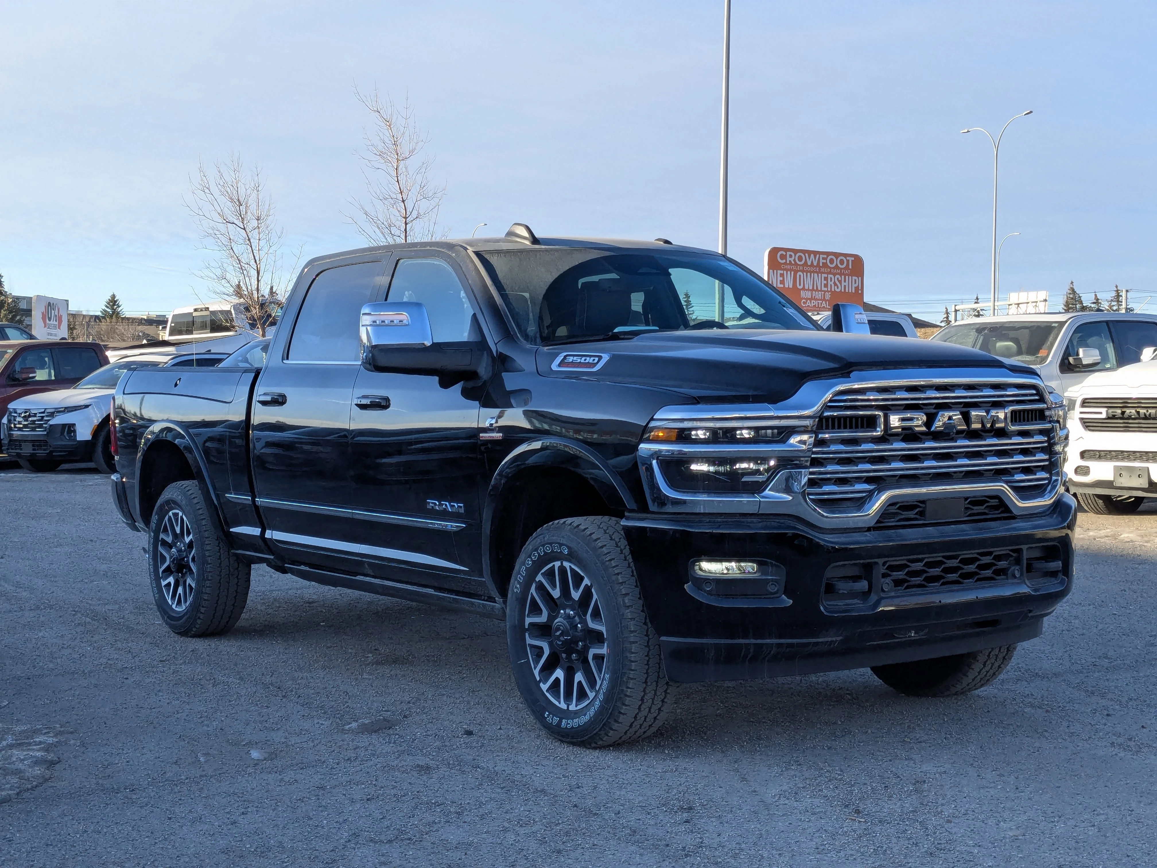 New 2026 Black RAM Limited - - Night Edition - Limited Level 1 Equip Grp - Power Sunroof - 6.7L Cummins HO Diesel & Mor image 2
