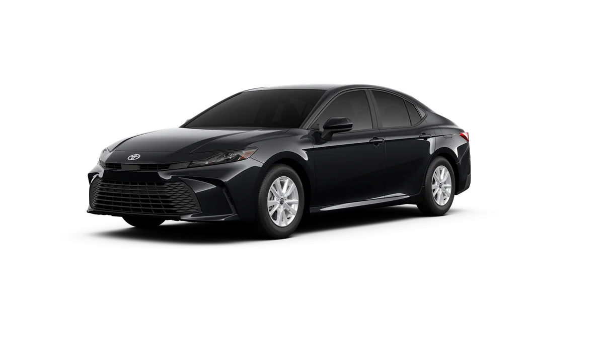 New 2026 Midnight Black Metallic Toyota LE image 2