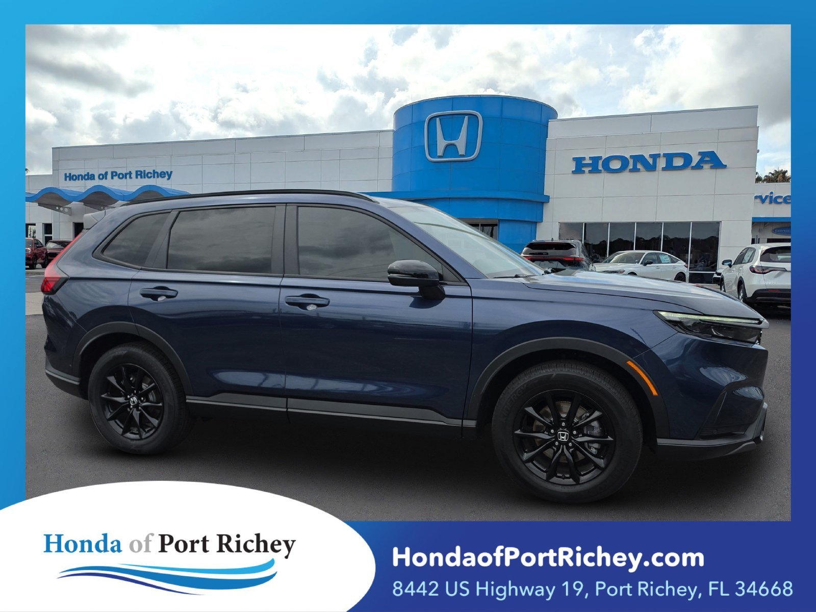 Certified Used 2026 Blue Honda Sport-L image 1