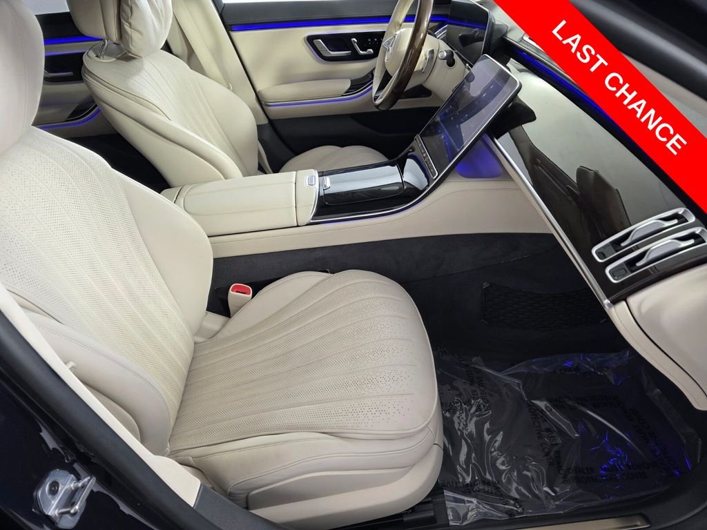 Certified Used 2023 Blue Mercedes-Benz S 500 image 28