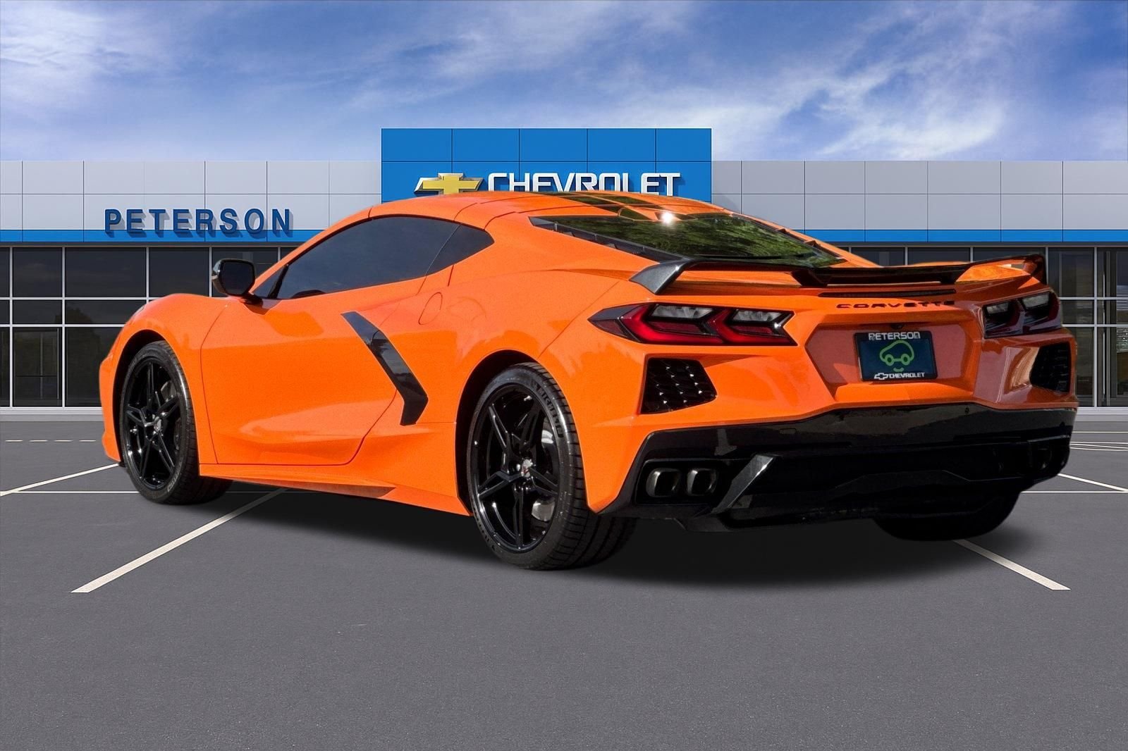 Used 2023 Orange Chevrolet Stingray image 6
