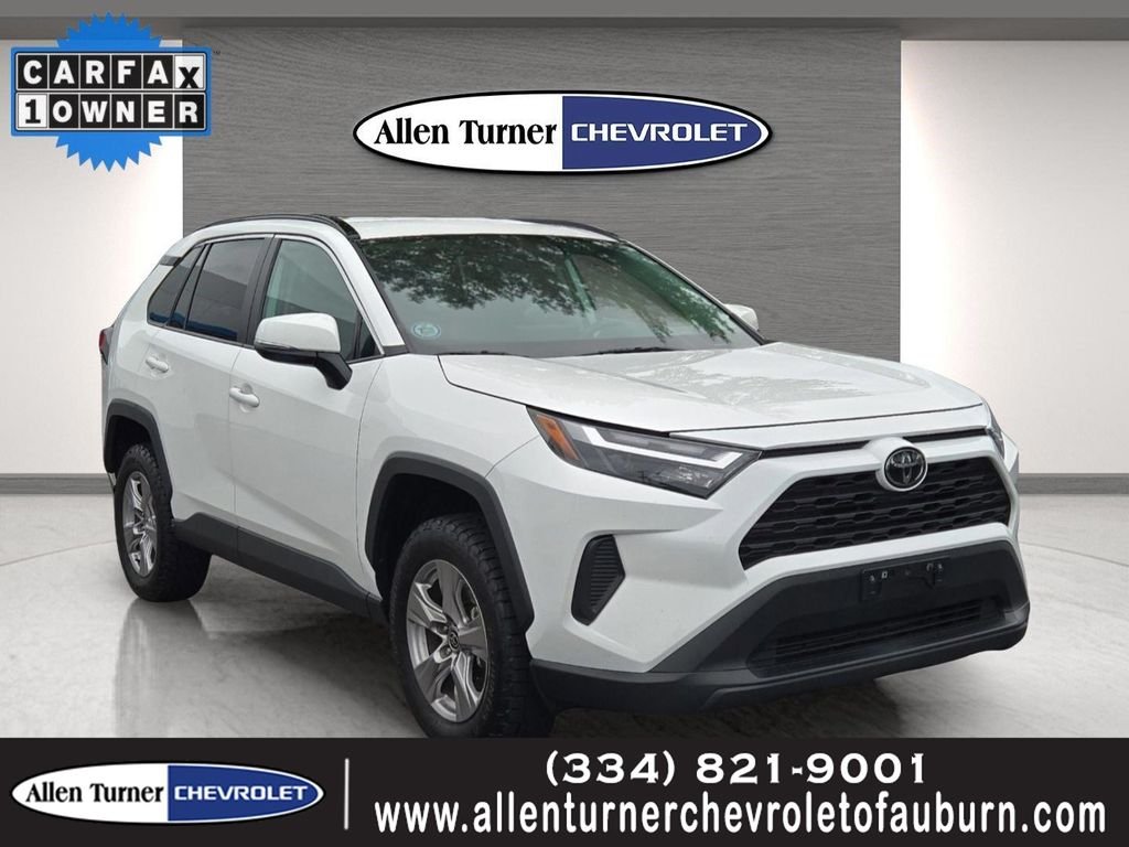 Used 2022 White Toyota XLE image 1