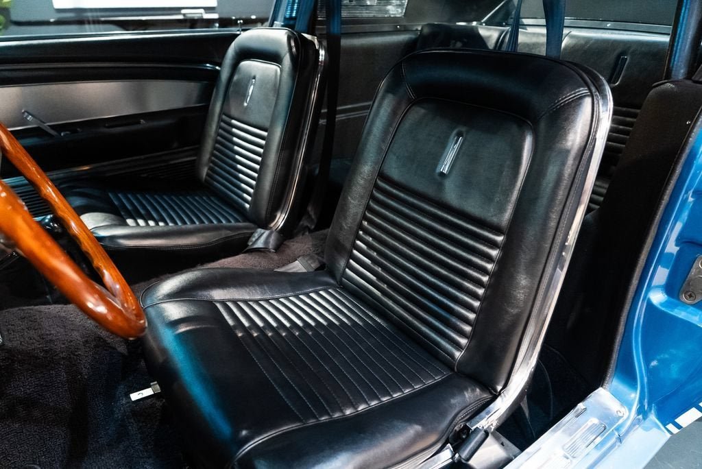 Used 1967 Blue Ford Fastback Restomod image 4