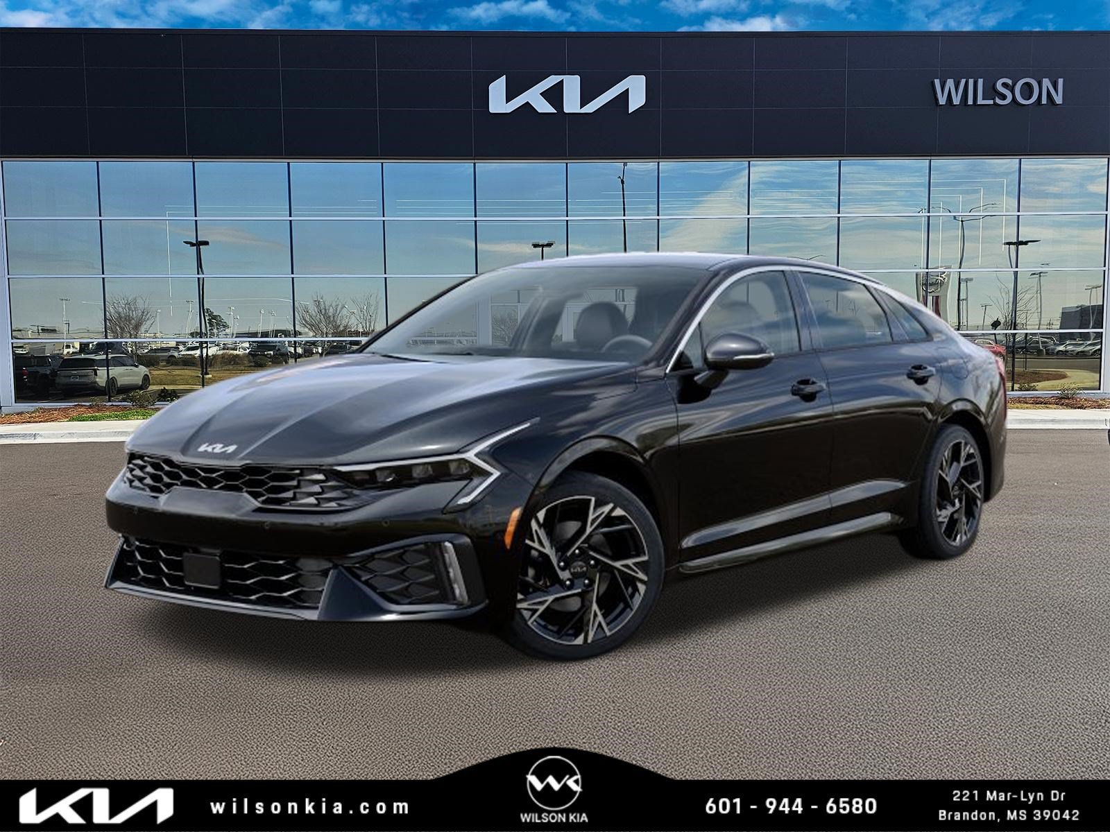New 2026 Aurora Black Pearl Kia GT-Line FWD image 1