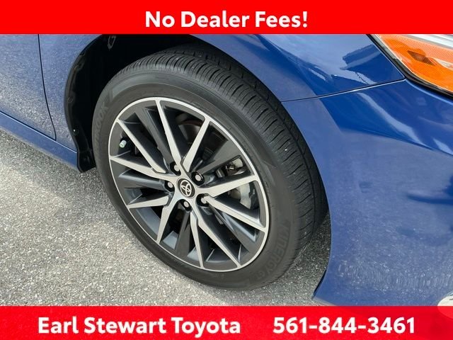 Certified Used 2024 Blue Toyota XLE image 53