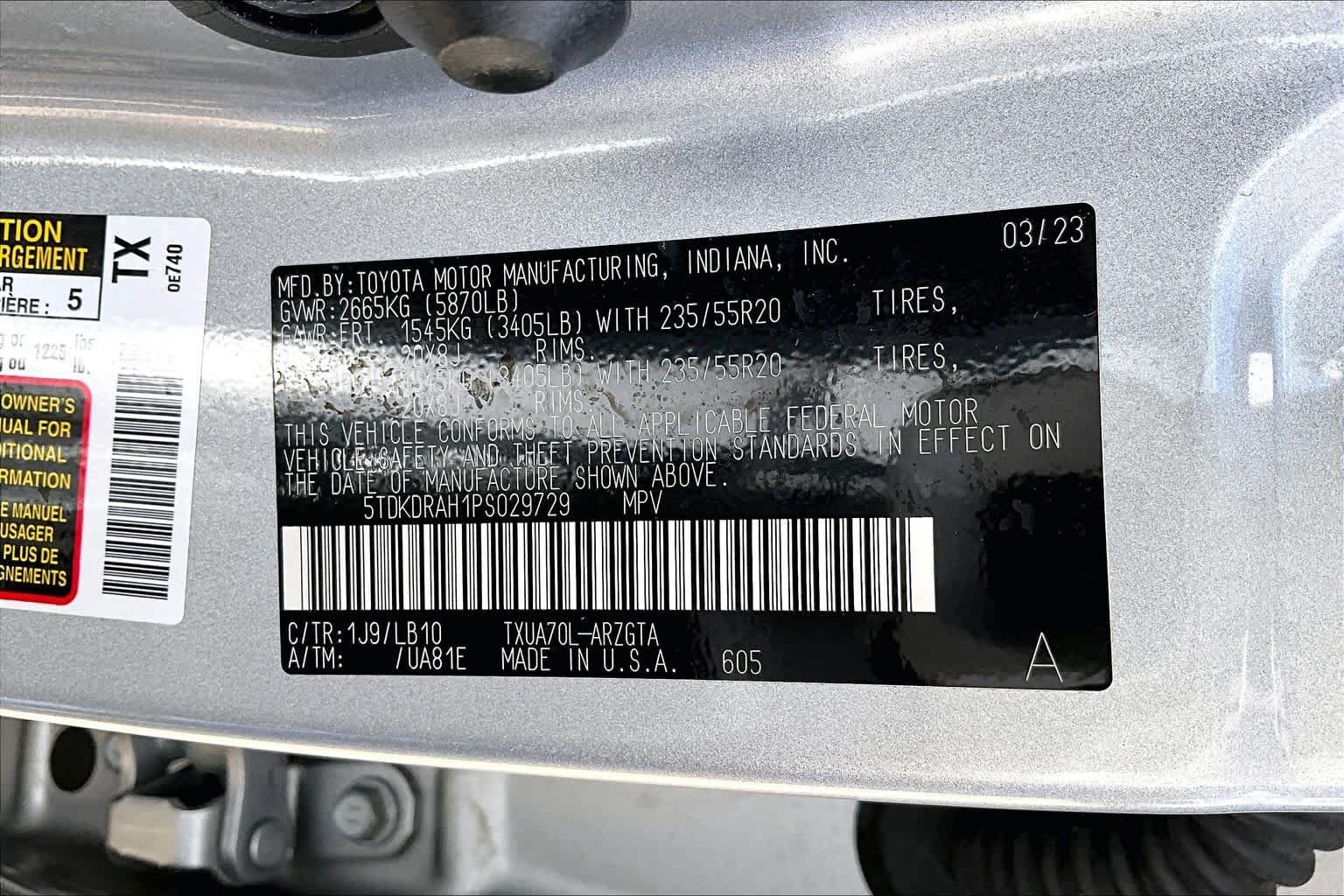 Used 2023 Celestial Silver Metallic Toyota Limited image 37