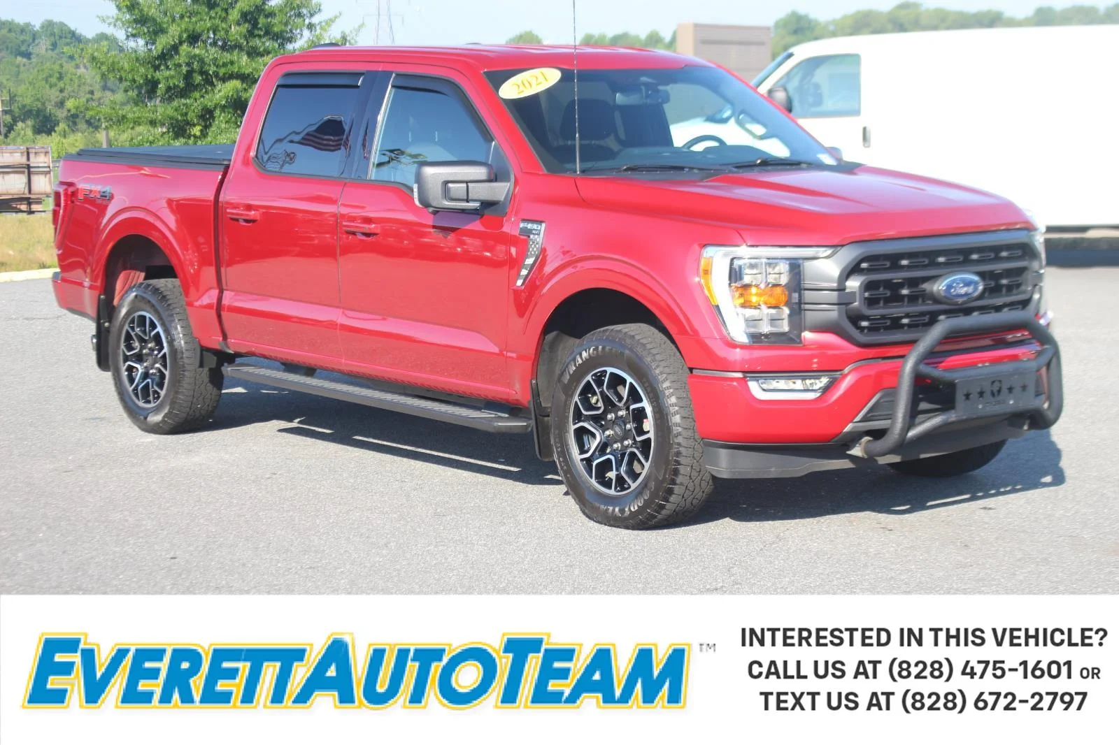 Used 2021 Red Ford XL image 1