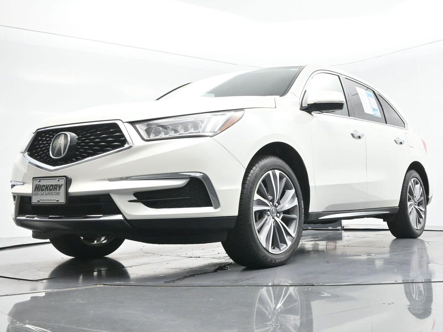 Used 2018 White Diamond Pearl Acura w/Technology Pkg image 58