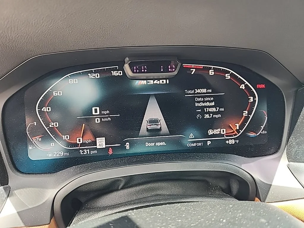 Used 2020 Dravit Grey Metallic BMW M340i xDrive image 5