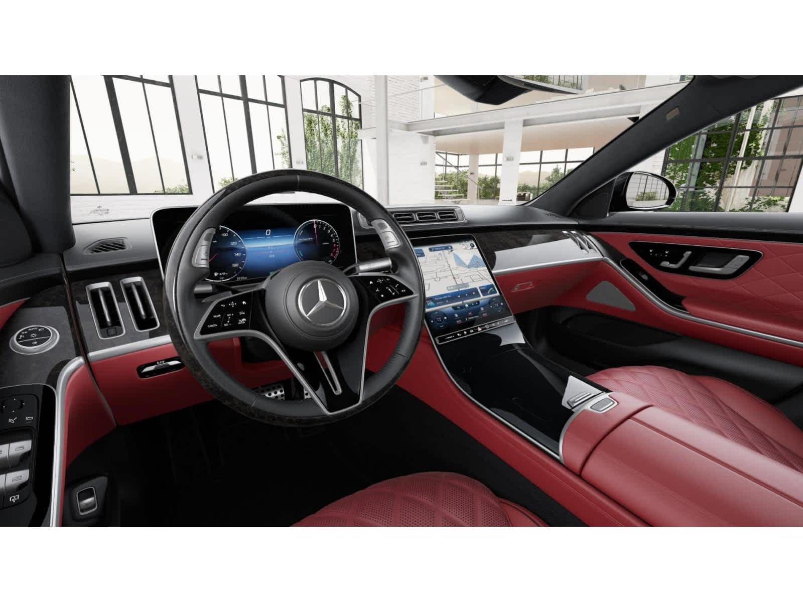New 2026 MANUFAKTUR Moonlight White Metallic Mercedes-Benz S 580e image 2