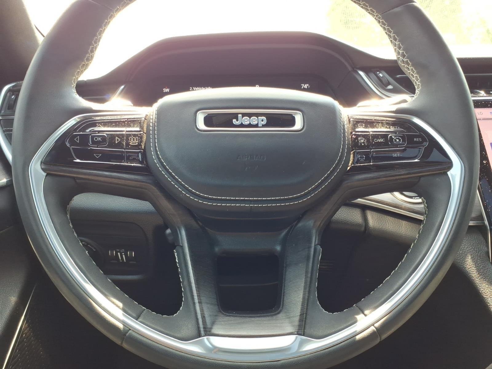 Used 2023 Bright White Clearcoat Jeep Overland image 26