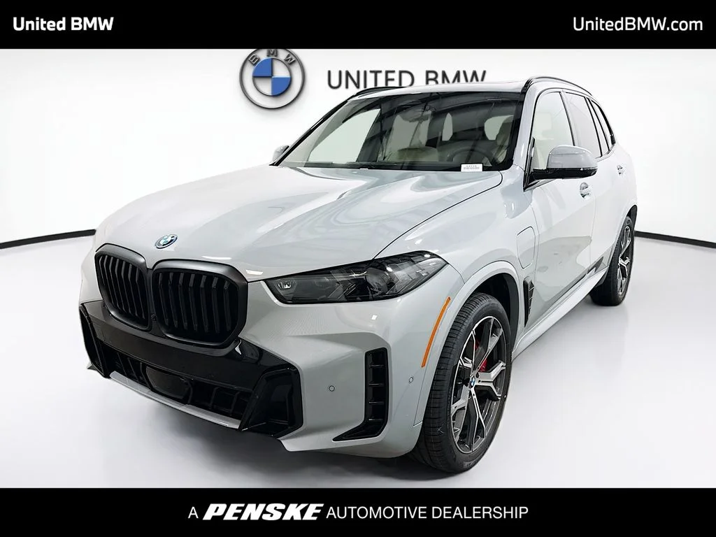Used 2026 Brooklyn Grey Metallic BMW xDrive50e image 1
