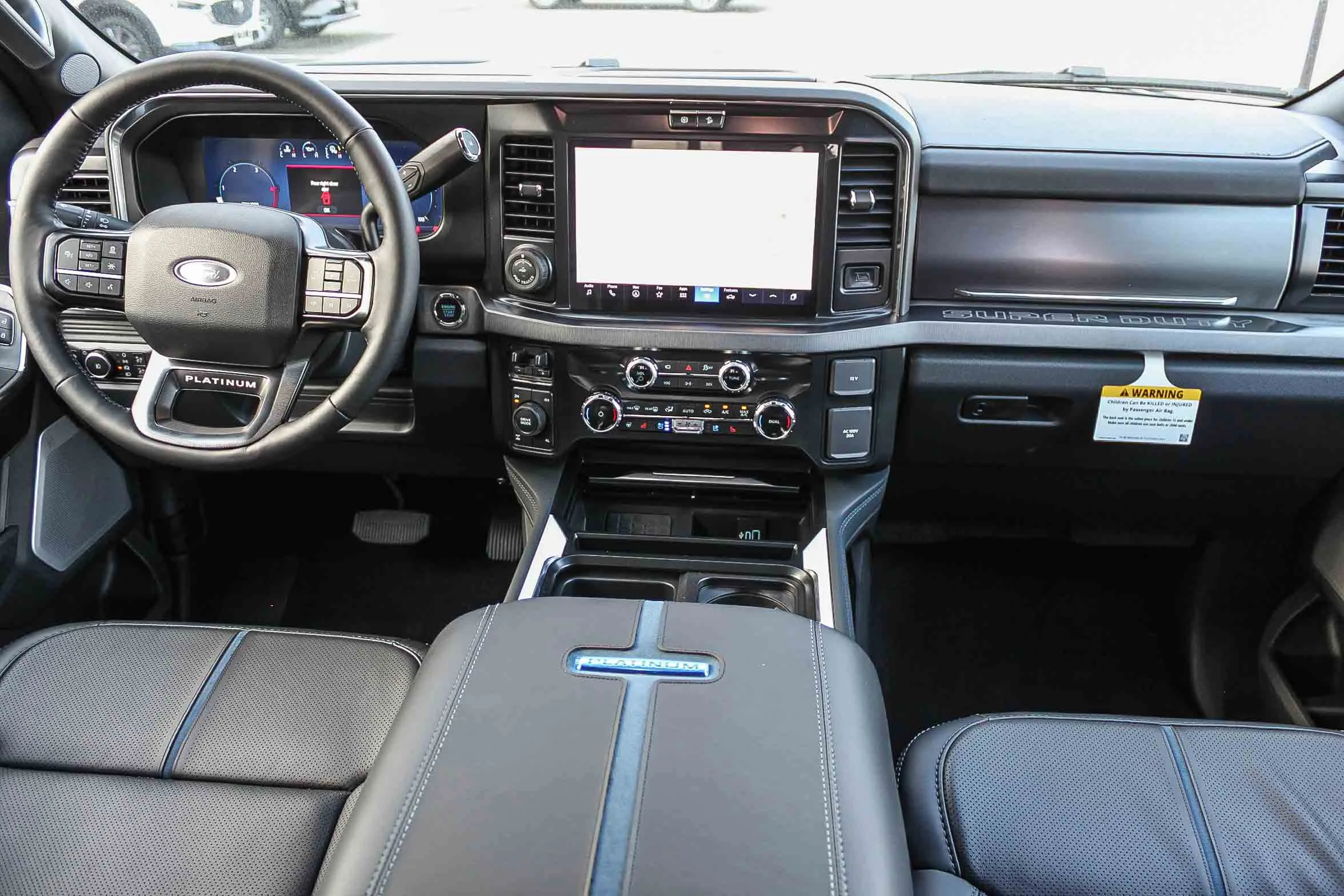 New 2026 Star White Metallic Tri-Coat Ford F-350® Platinum® image 15